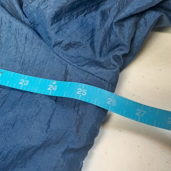 Vintage Ford Motor Co Nylon Windbreaker Jacket Blue 90s Rare Licensed Large - Picture 7 of 11